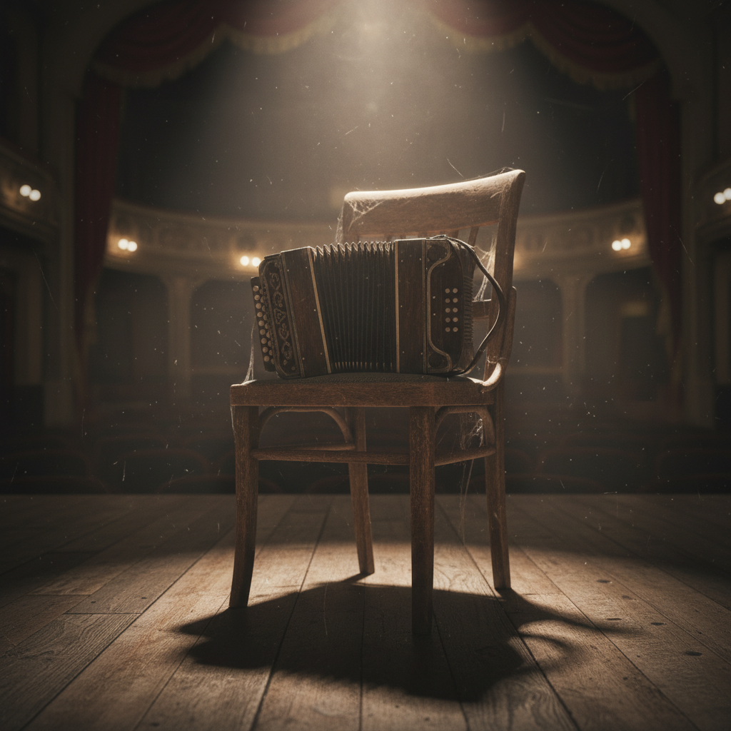 Arte conceptual de un bandoneón